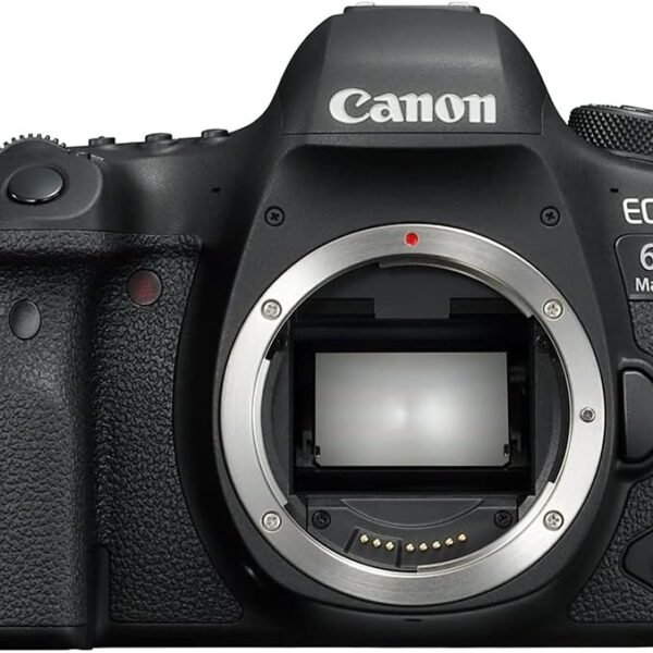 Canon Eos 6D Mark Ii Body, 26.2 Mp, Dslr Camera, Black, KSA Version with KSA Warranty Support